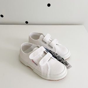 New in box Superga sneakers, child size 11